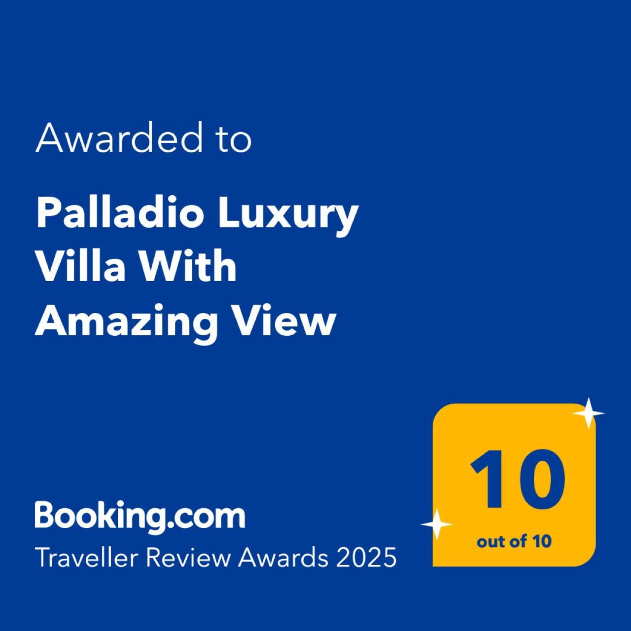 Palladio Luxury Villa With Amazing View Roussospítion Exterior foto