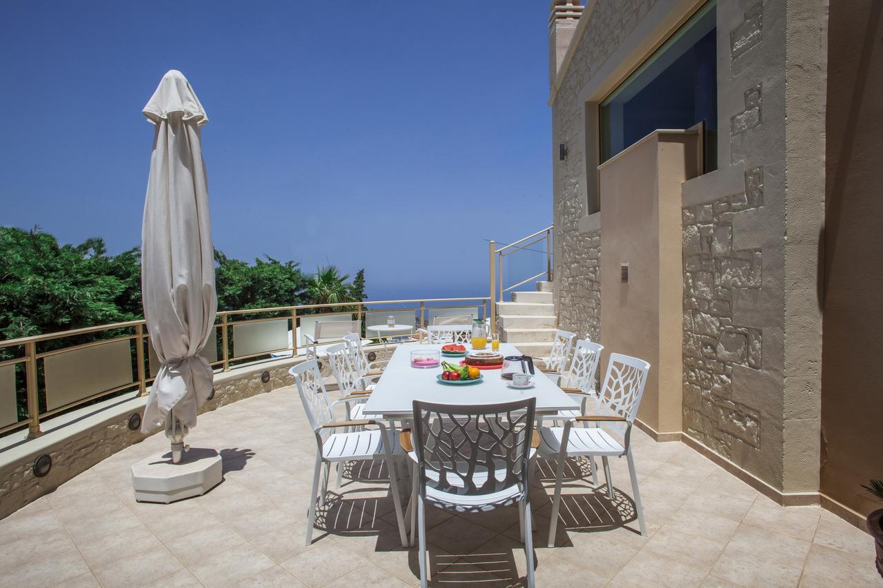 Palladio Luxury Villa With Amazing View Roussospítion Exterior foto